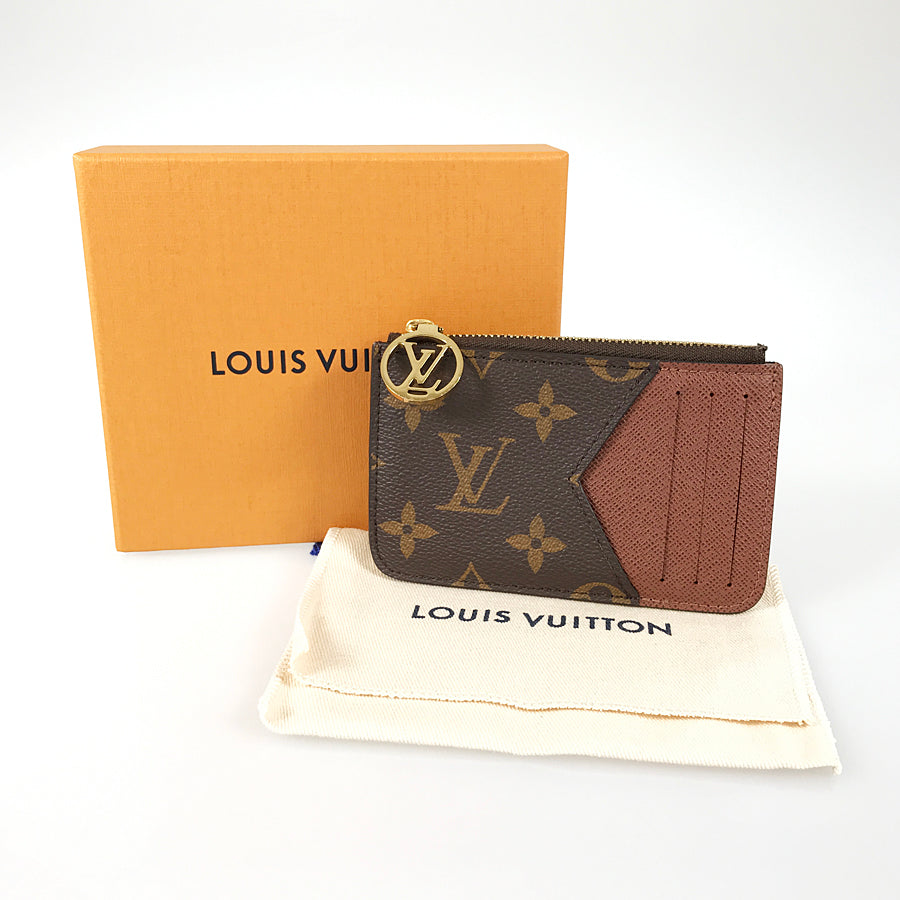 LOUIS VUITTON Monogram Porte Cartes Romy M81880 Fragment case