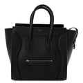 Smooth Calfskin Mini Luggage Black