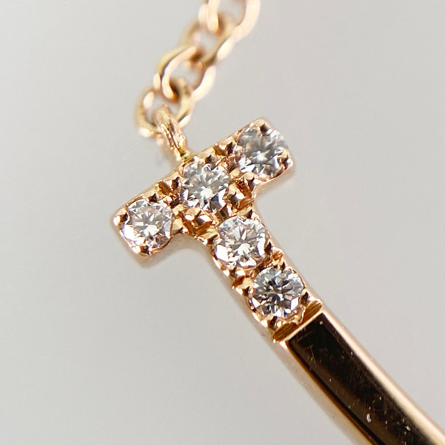 TIFFANY&Co. T Smile Small Necklace