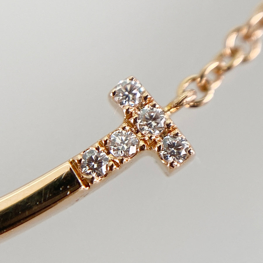 TIFFANY&Co. T Smile Small Necklace