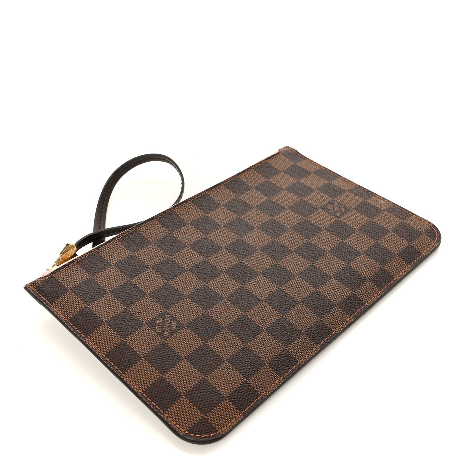 Damier Ebene Neverfull MM GM Pochette Rose Ballerine