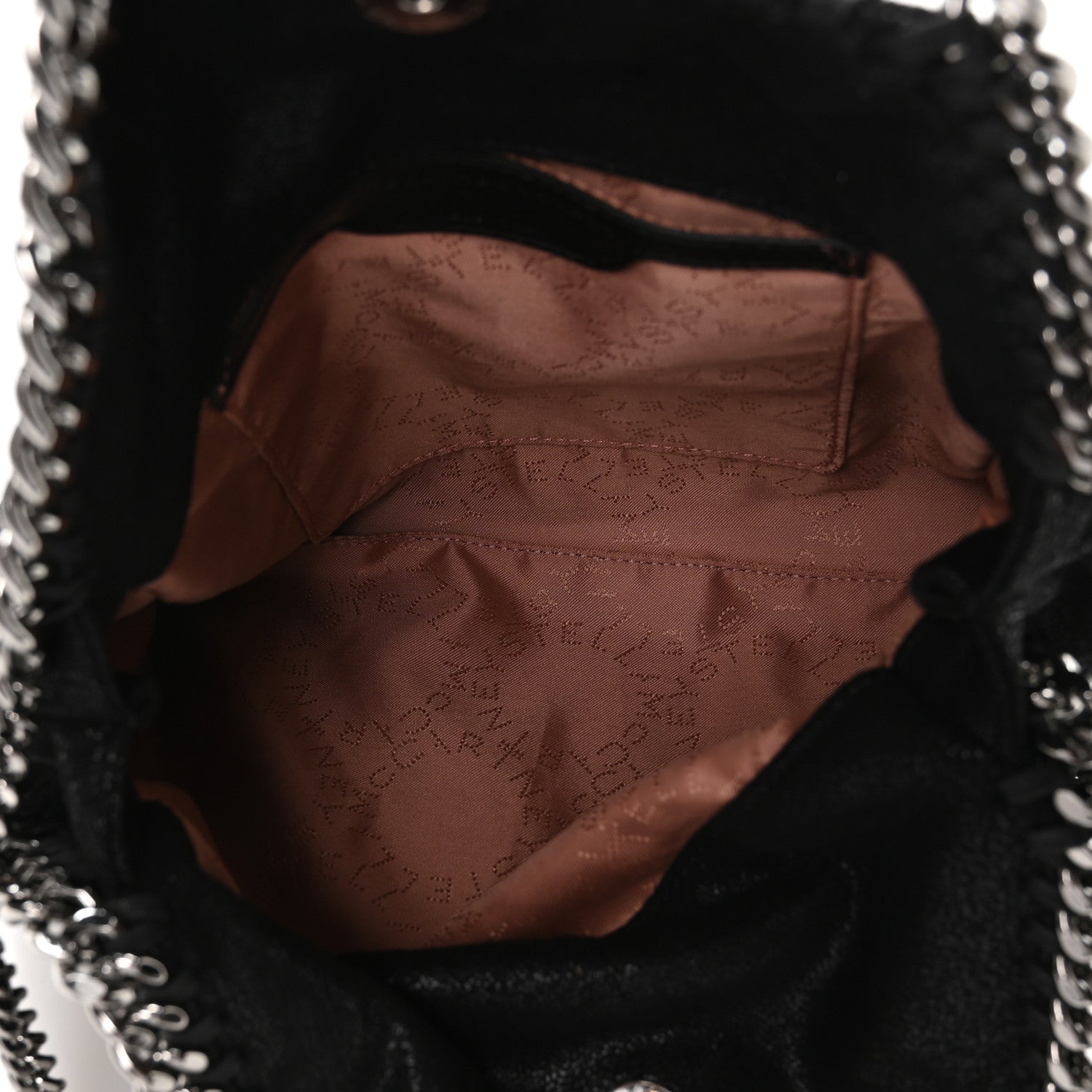 Shaggy Deer Mini Falabella Tote Black