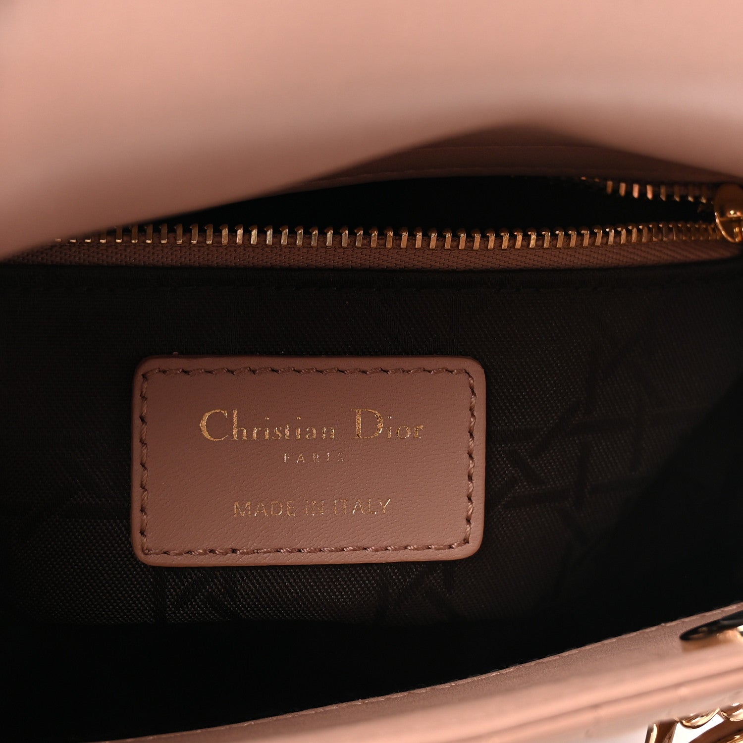 Lambskin Cannage Small Lucky Badges My Lady Dior Fard