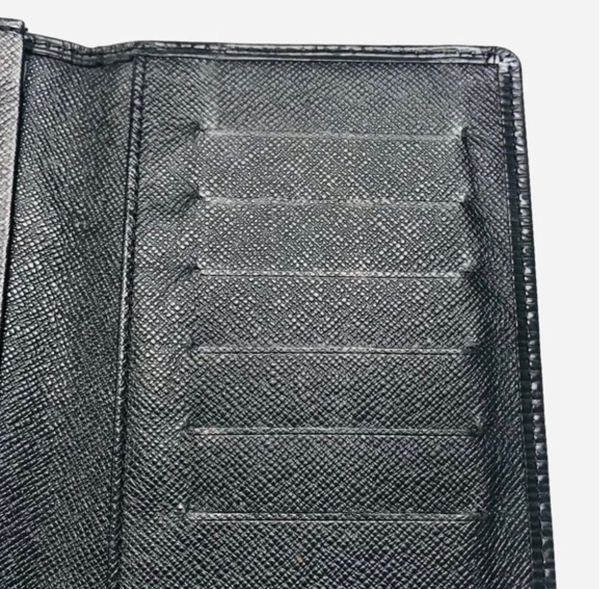 LOUIS VUITTON Epi Wallet Black