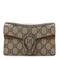 GG Supreme Monogram Super Mini Dionysus Shoulder Bag Taupe