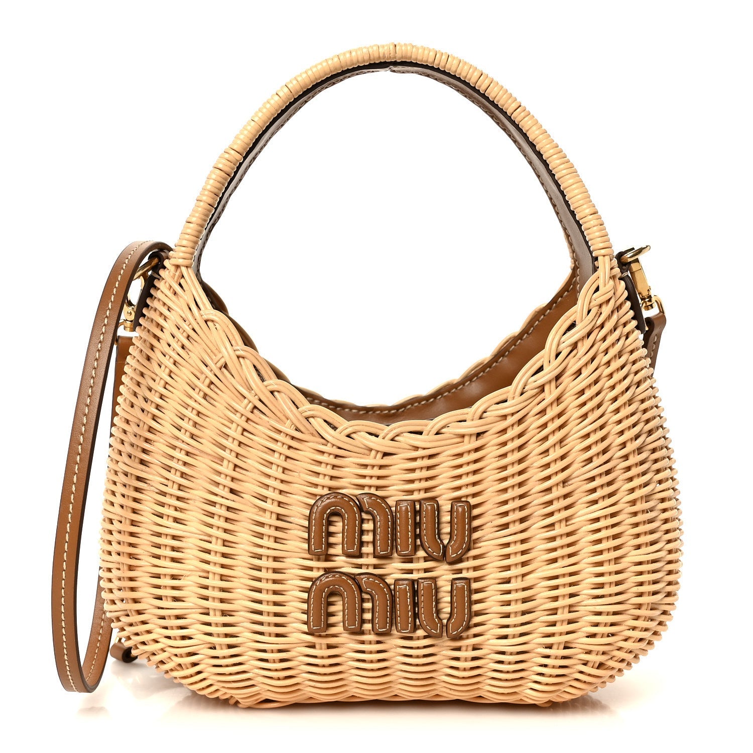 Wicker Wander Hobo Tan