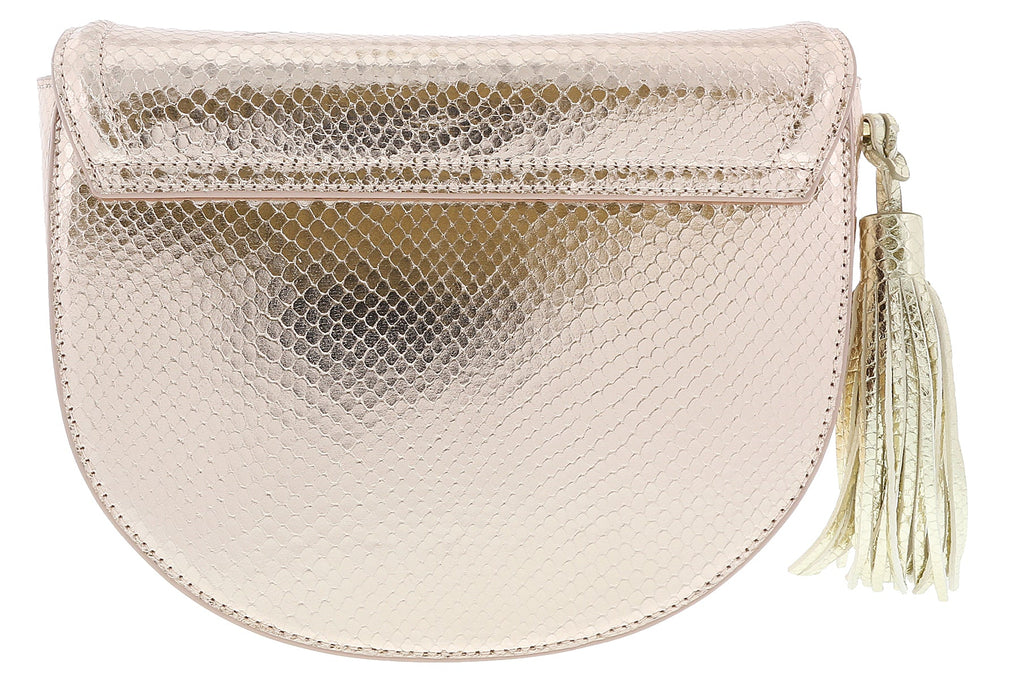 Roberto Cavalli Class Linda 002 Copper Rose Medium Shoulder Bag