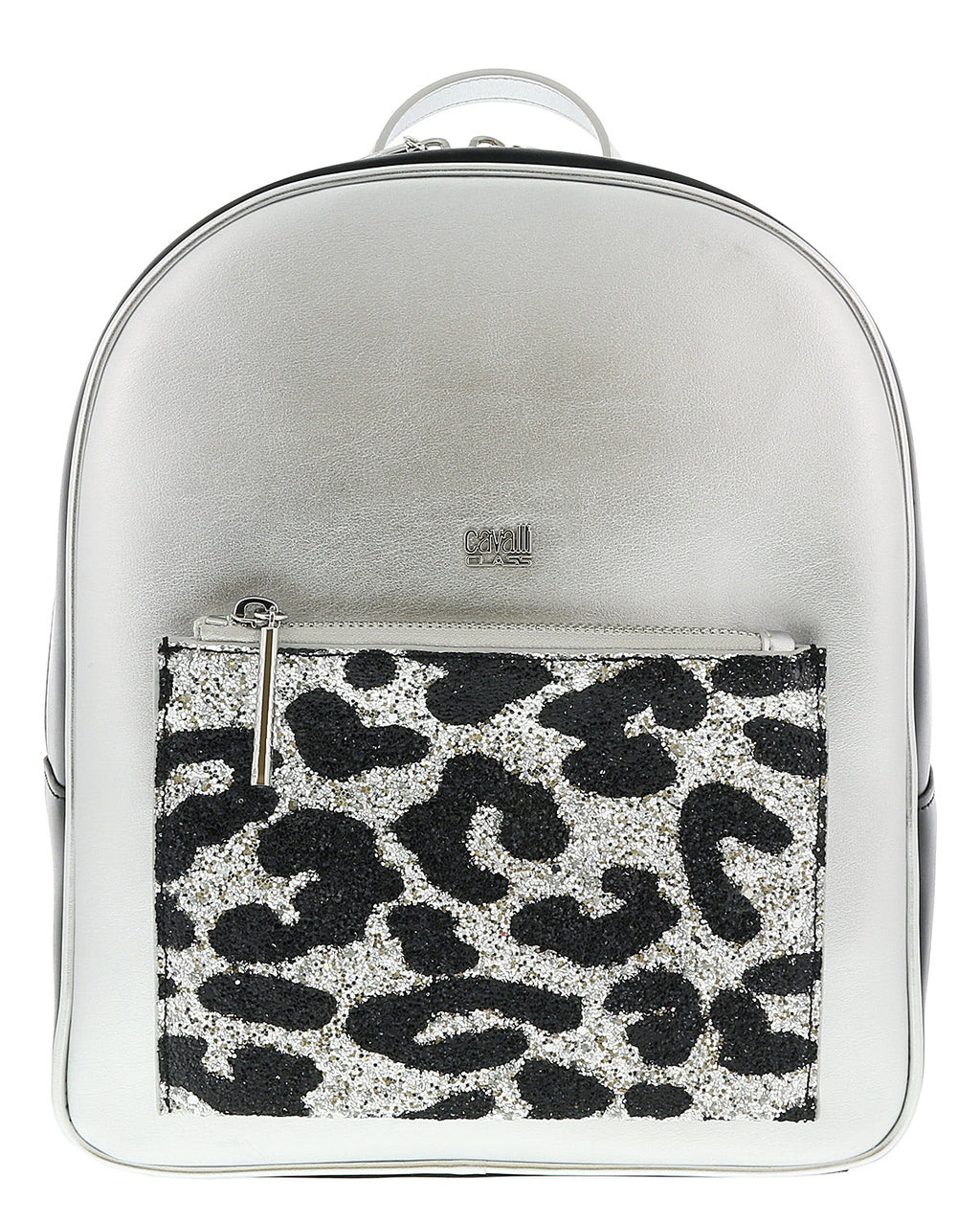 Roberto Cavalli GQLPAO G25 Silver/Black Milano Rmx 003 Backpack