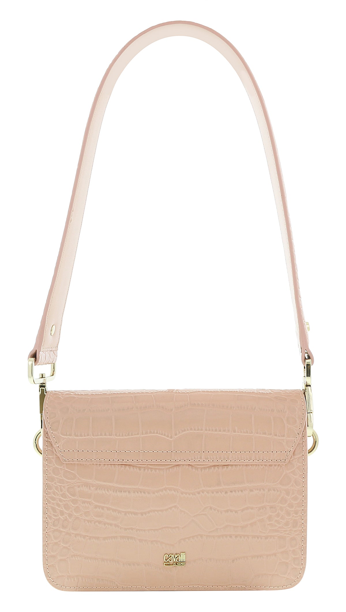 Roberto Cavalli  Class Milano Rmx 0 Nude Medium Shoulder Bag