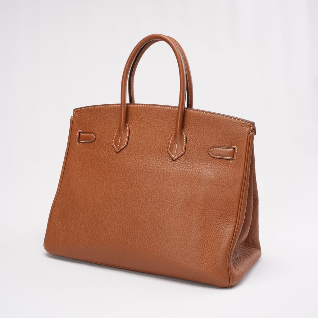Hermes Birkin 35 Togo Golden Bag 2011