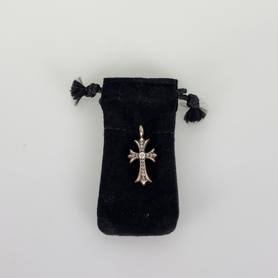 CHROME HEARTS Tiny CH Plus Charm Pendant top
