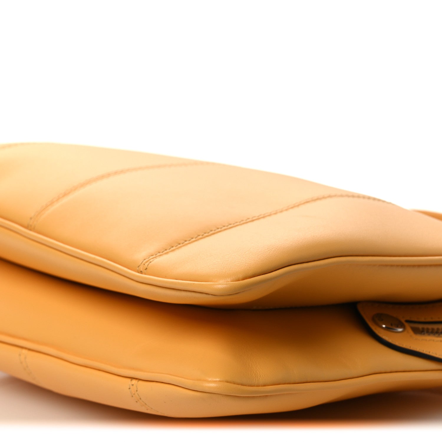 Senna Calfskin Petite GG Small Tote Bag Sunny Yellow