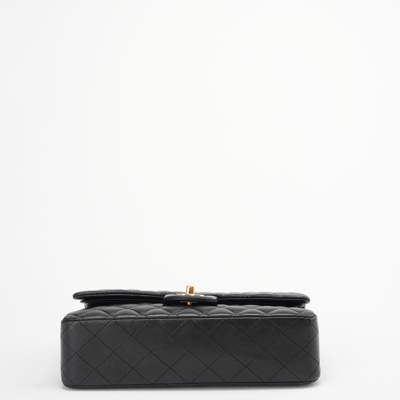 Chanel Classic Double Flap Bag Black Medium