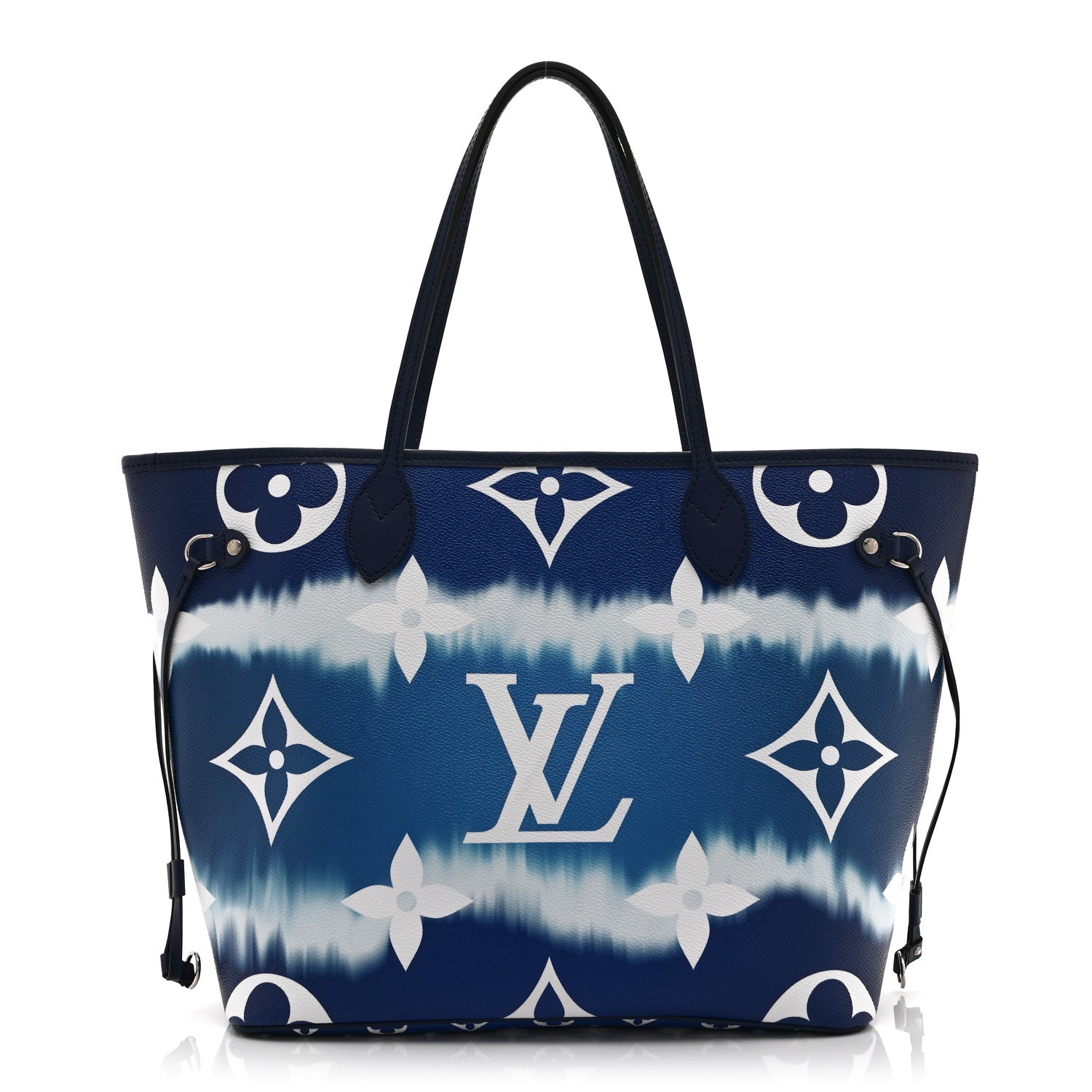 Monogram Escale Neverfull MM Blue