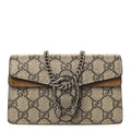 GG Supreme Monogram Super Mini Dionysus Shoulder Bag Taupe