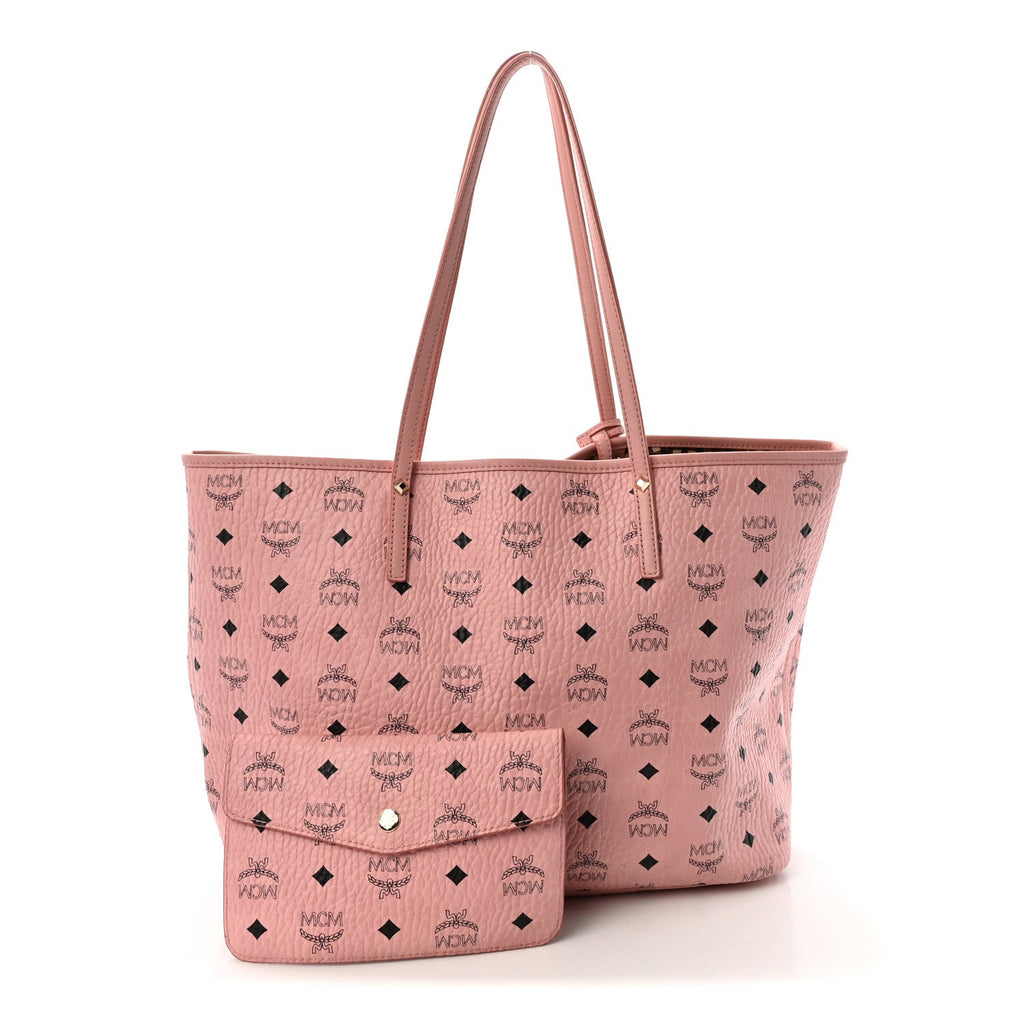 Visetos Medium Liz Reversible Shopper Tote Soft Pink