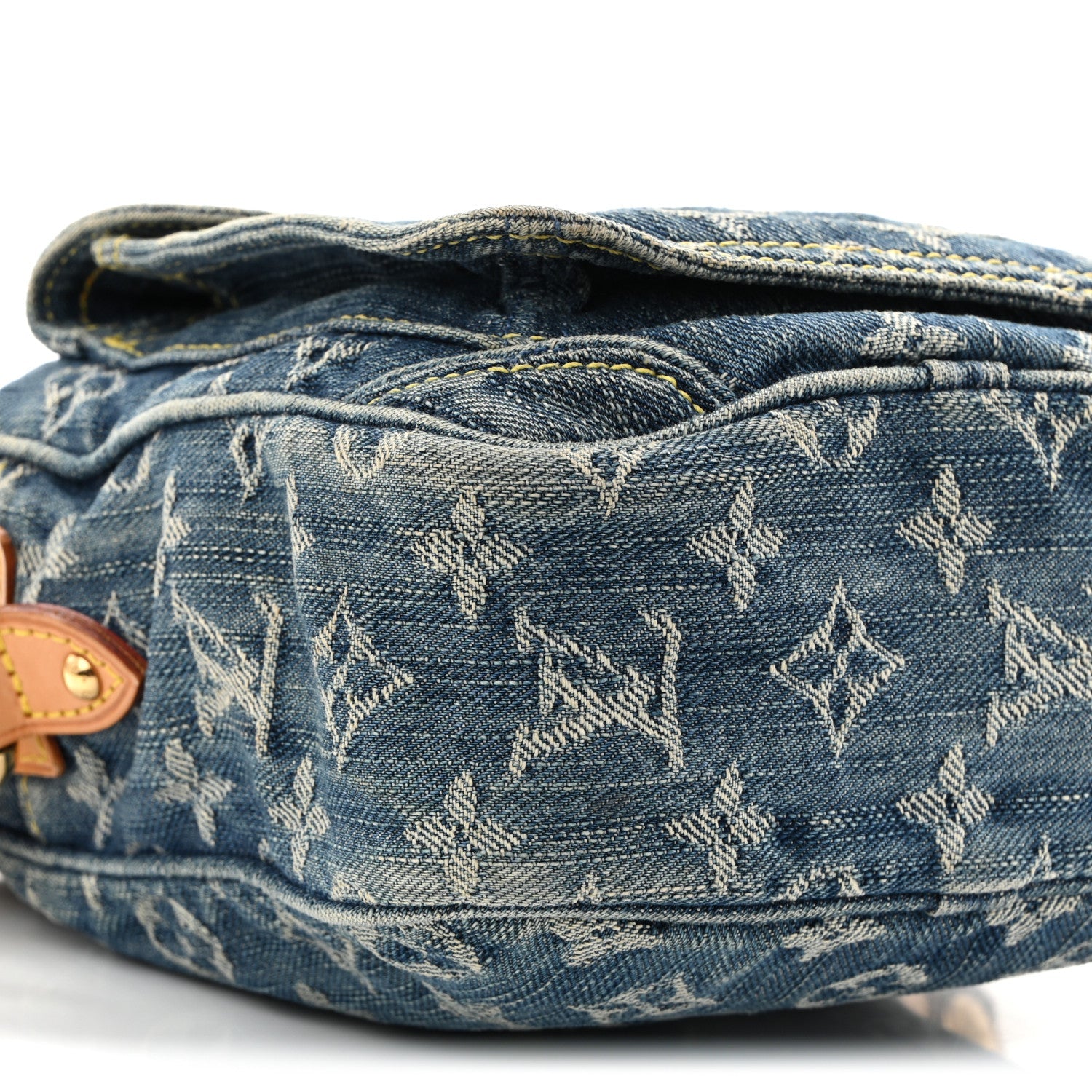 Denim Camera Bag Blue