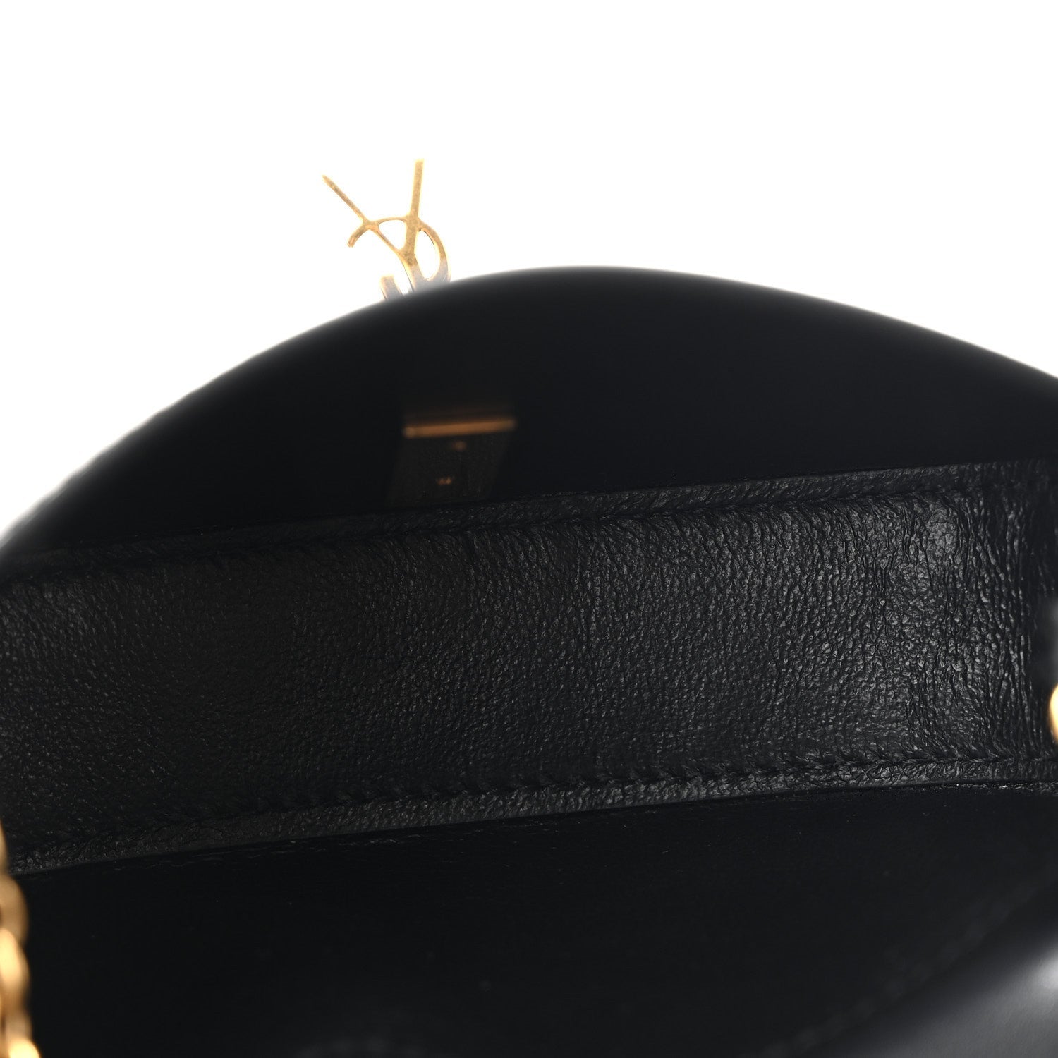 Box Calfskin Mini Purse On Chain Bag Black