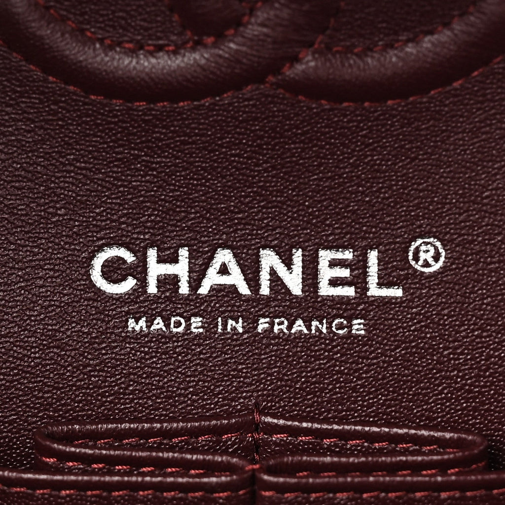 Caviar Quilted Small Double Flap Black