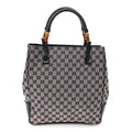 Monogram Bamboo Handle Bag Pink