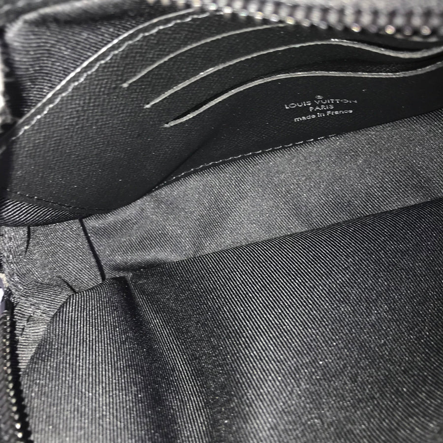 LOUIS VUITTON Monogram Eclipse Pochette Volga M68321 Second bag
