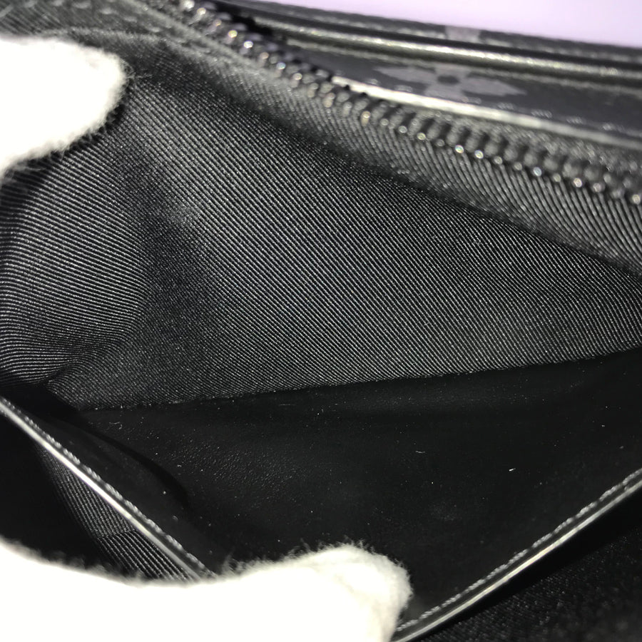 LOUIS VUITTON Monogram Eclipse Pochette Volga M68321 Second bag