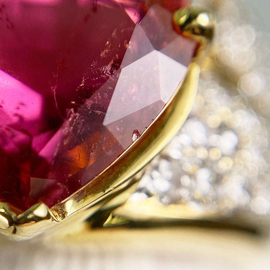 Ring Yellow gold Tanzanite