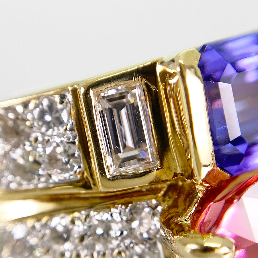 Ring Yellow gold Tanzanite