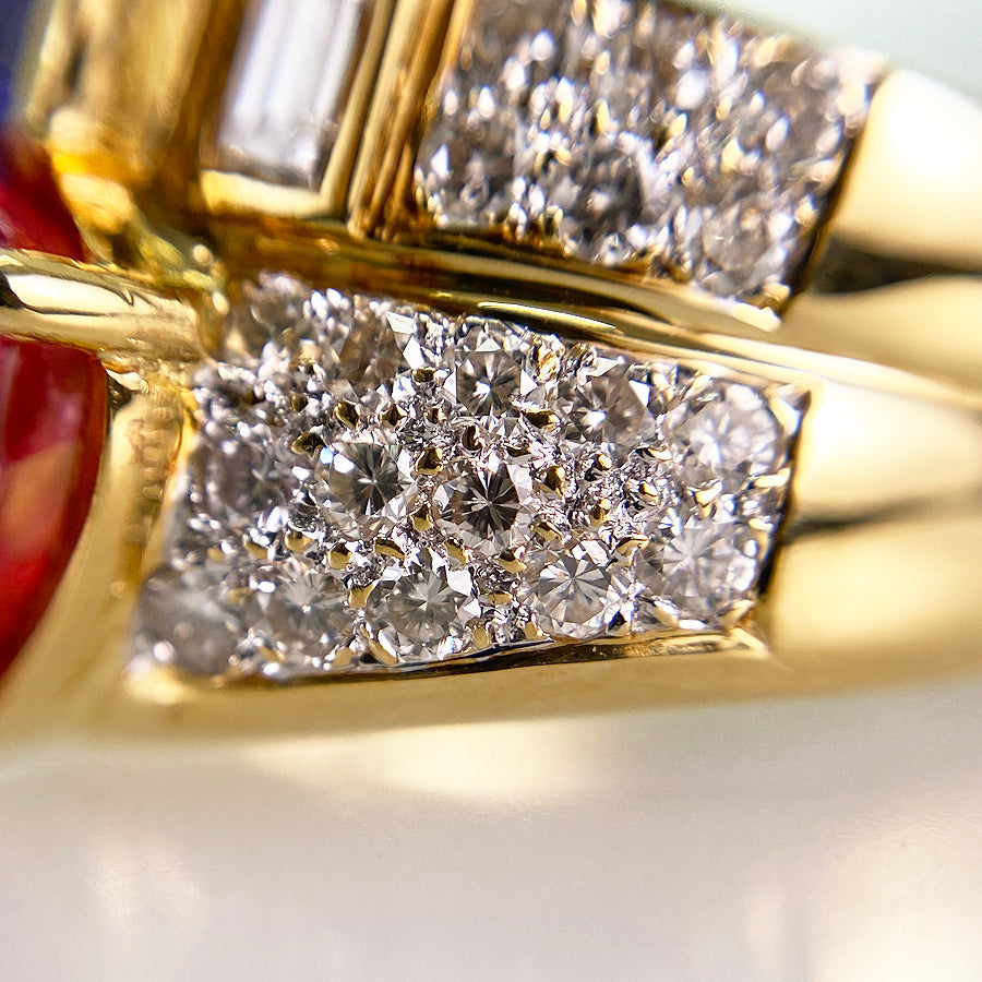 Ring Yellow gold Tanzanite