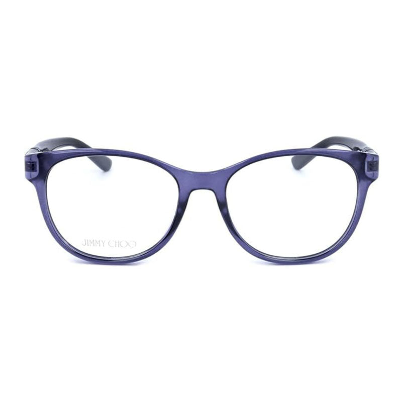 Jimmy Choo Eyeglasses Square Full Rim, Black Frame and Clear Demo Lenses Lens JC241080700