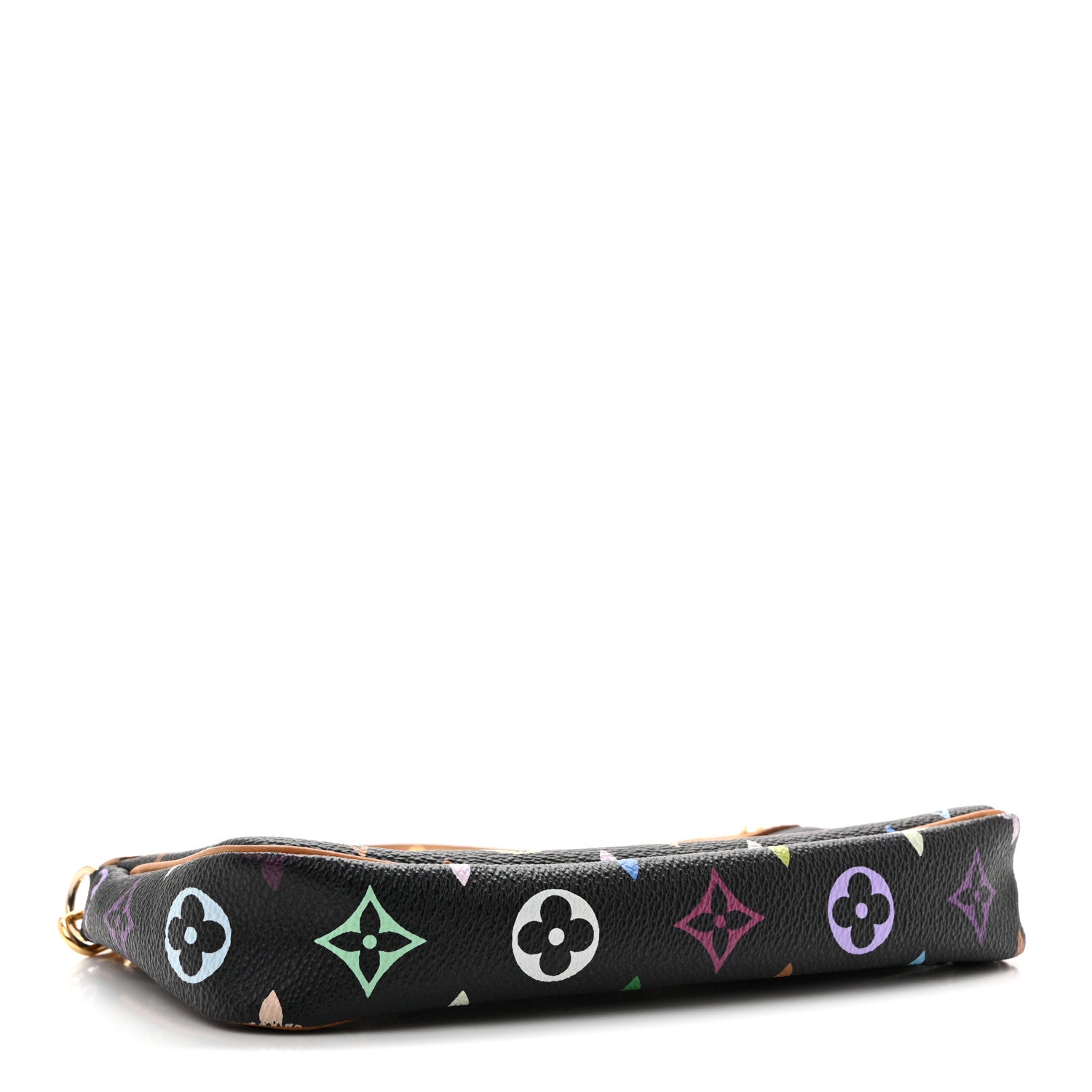 Monogram Multicolor Pochette Accessories Black