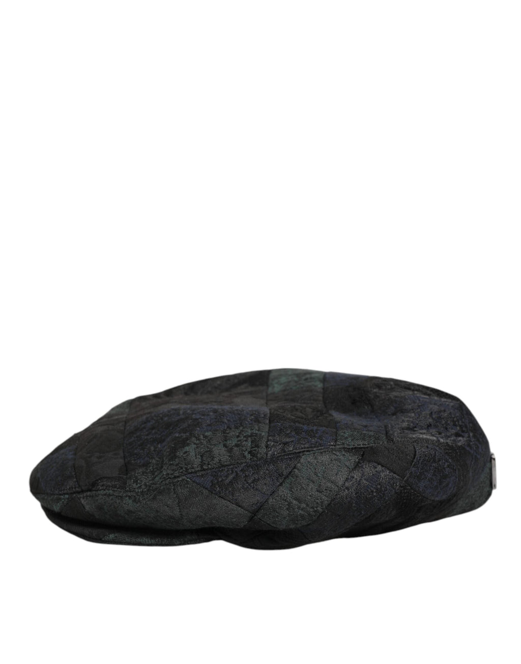 Dolce & Gabbana Black Polyester Newsboy Men Cloth Capello Men's Hat