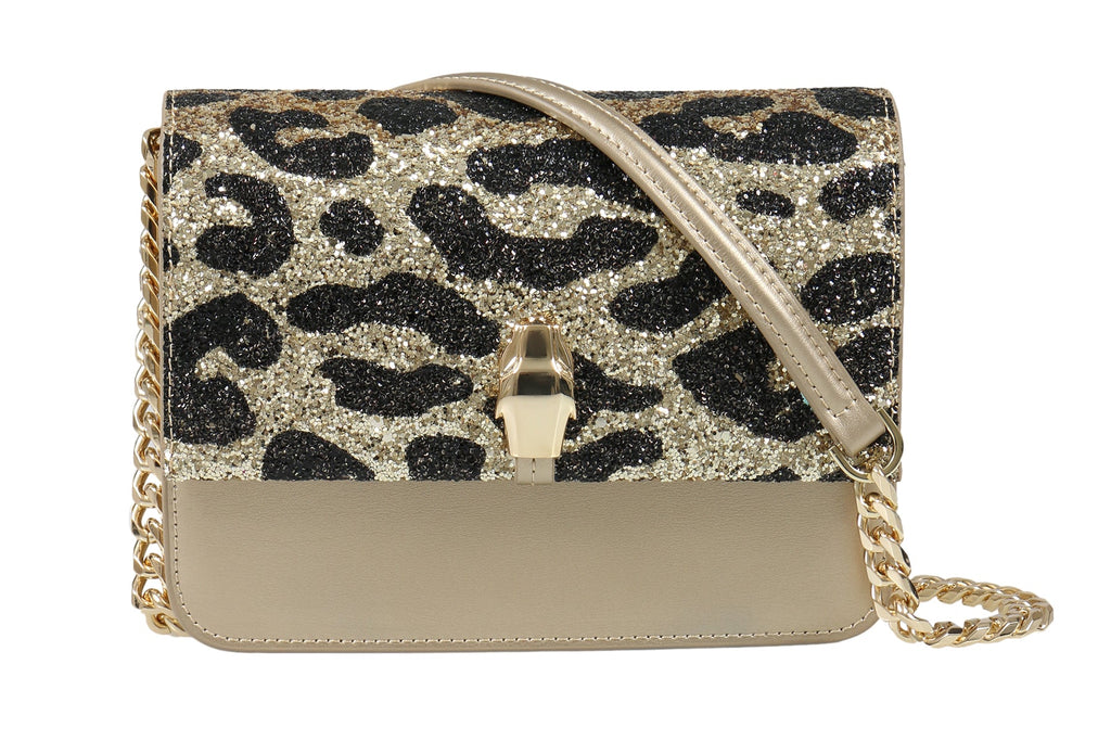 Roberto Cavalli Class GWLPCE D61 Milano Rmx 0 Beige/Gold Medium Shoulder Bag