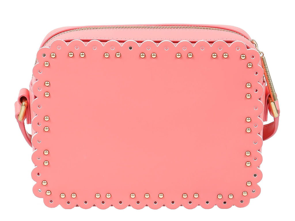 Roberto Cavalli Class GWLPEY 045 Leolace 002 Peach Small Shoulder Bag