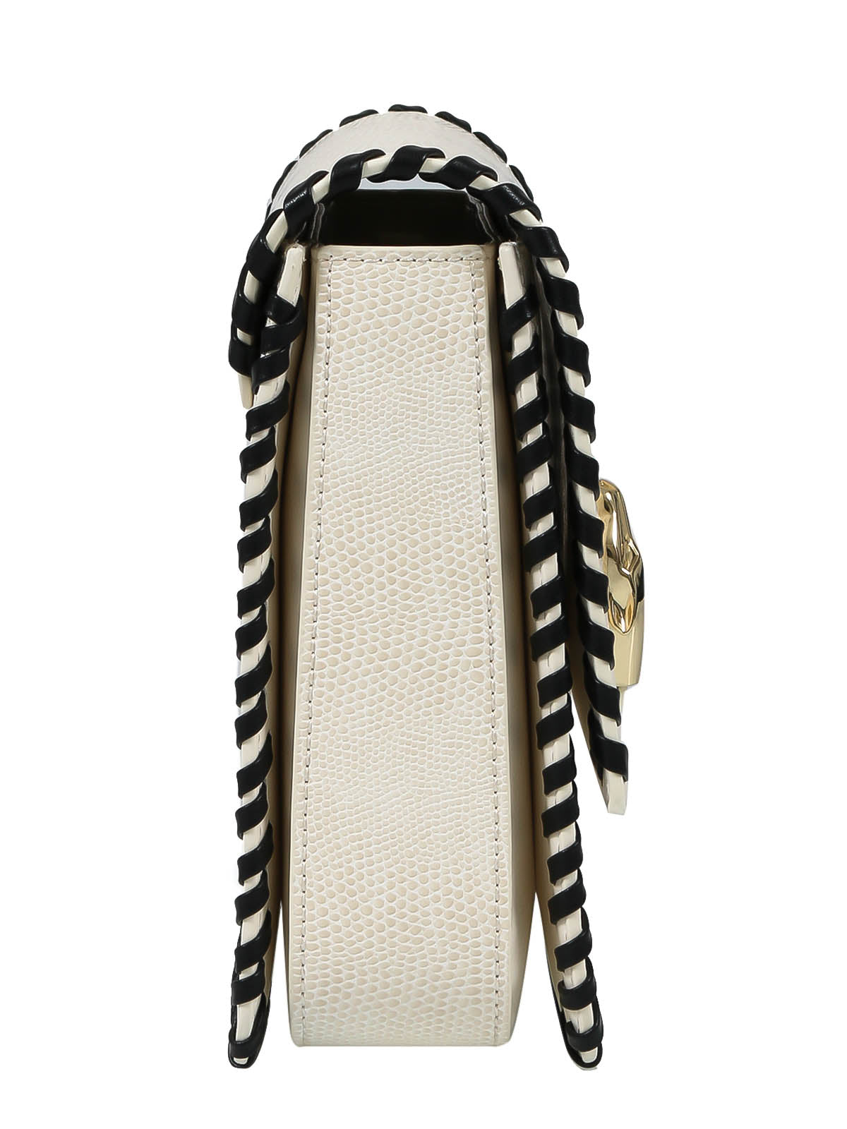 Cavalli Class GWLPCL B20 Milano Rmx 00 White/Black Large Shoulder Bag