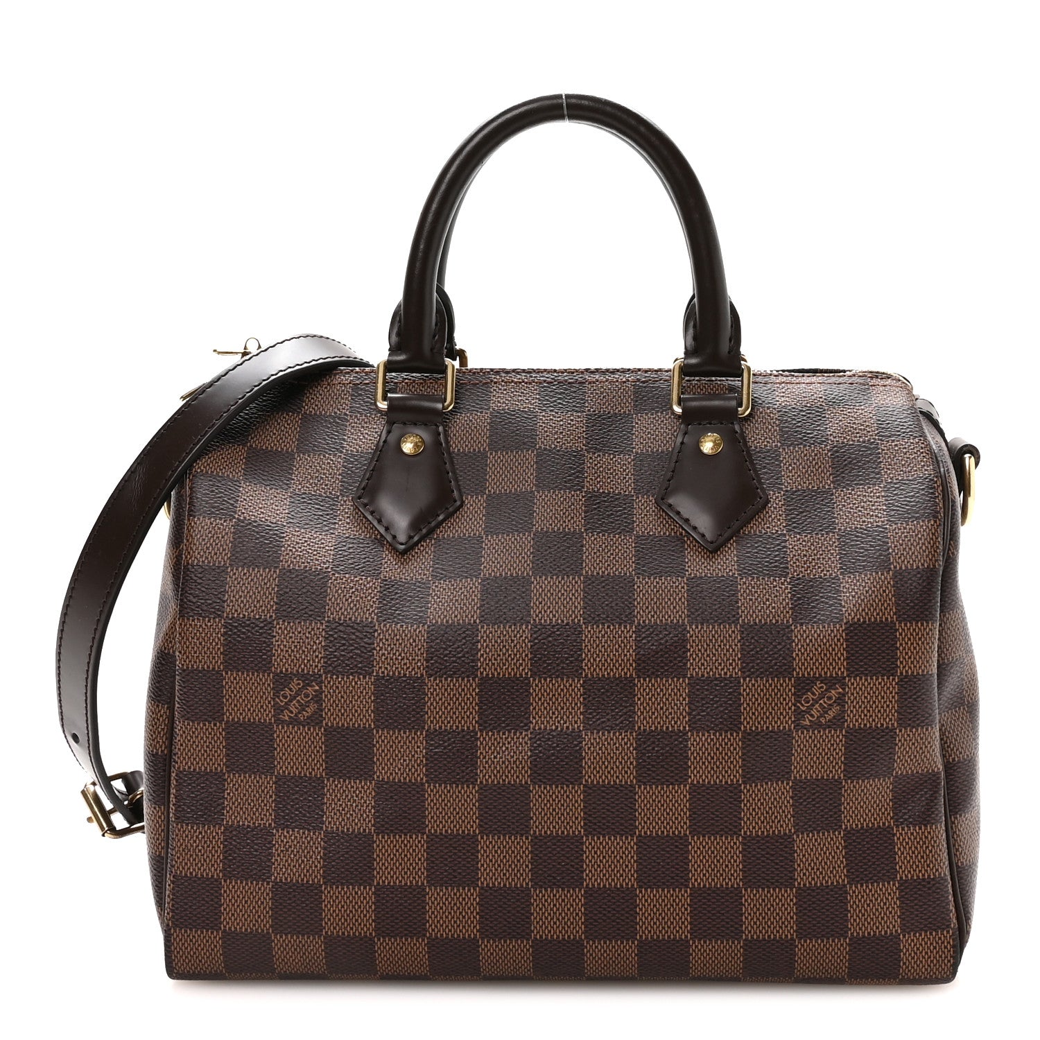 Damier Ebene Speedy Bandouliere 25