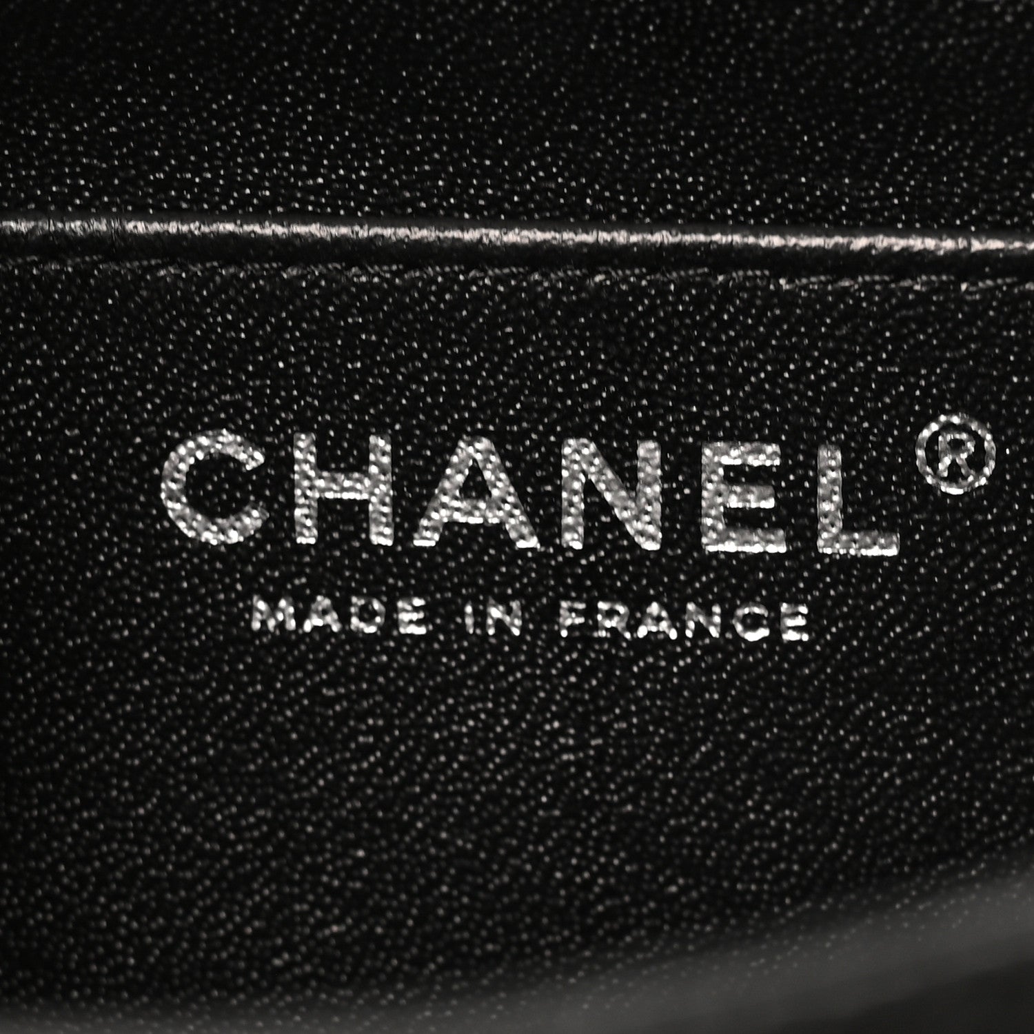 Caviar Quilted Mini Square Flap Black