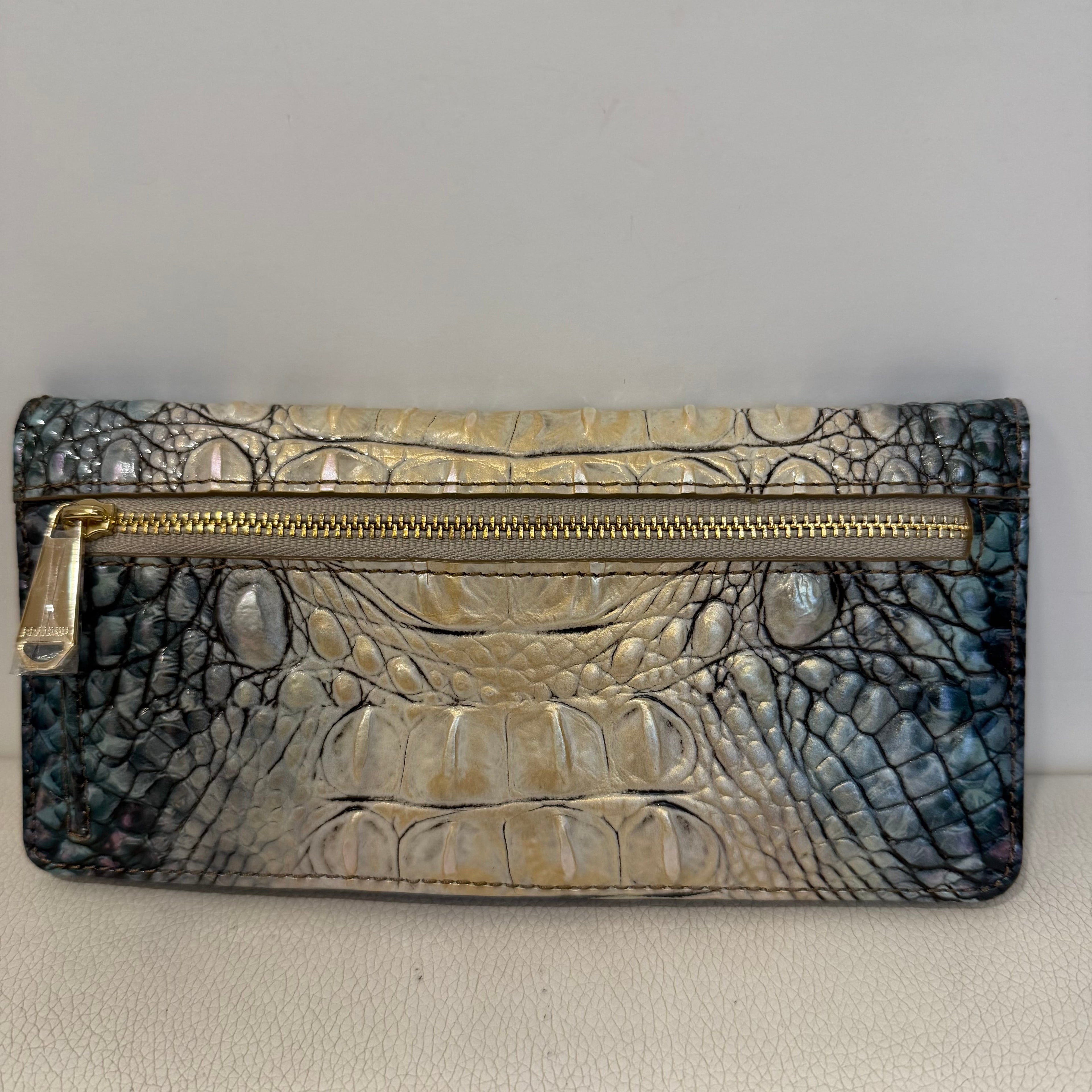 BRAHMIN Komodo Ombré Ady Wallet NWOT