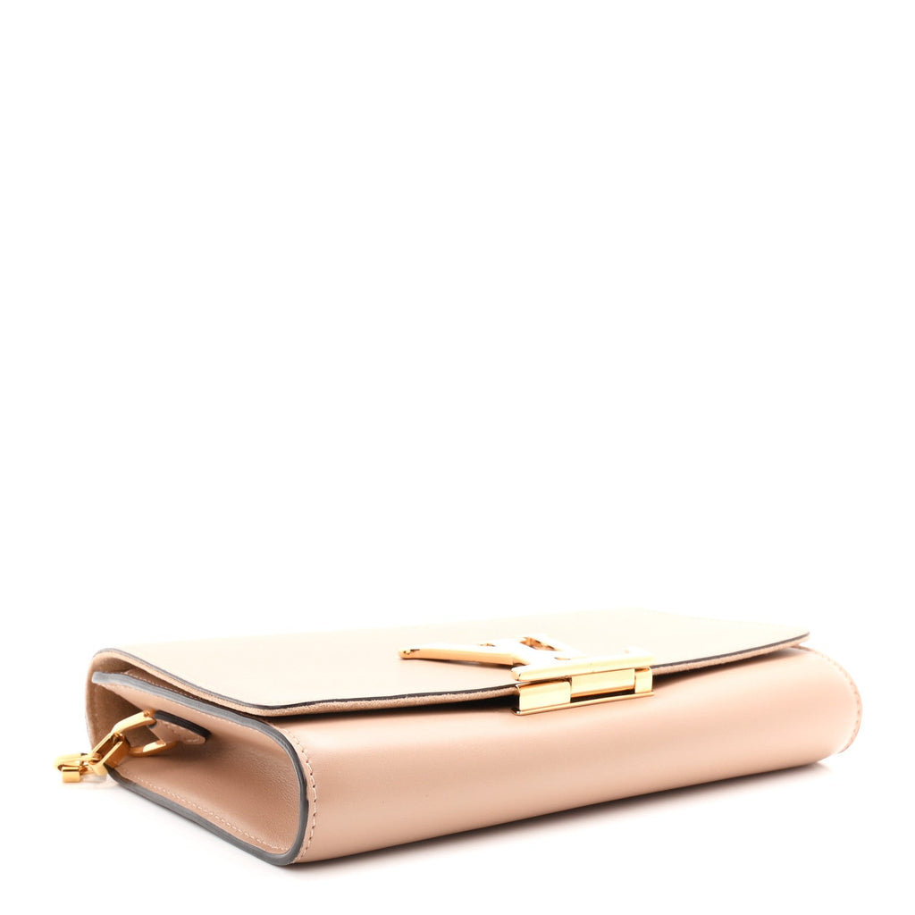 Calfskin Chain Louise MM Nude