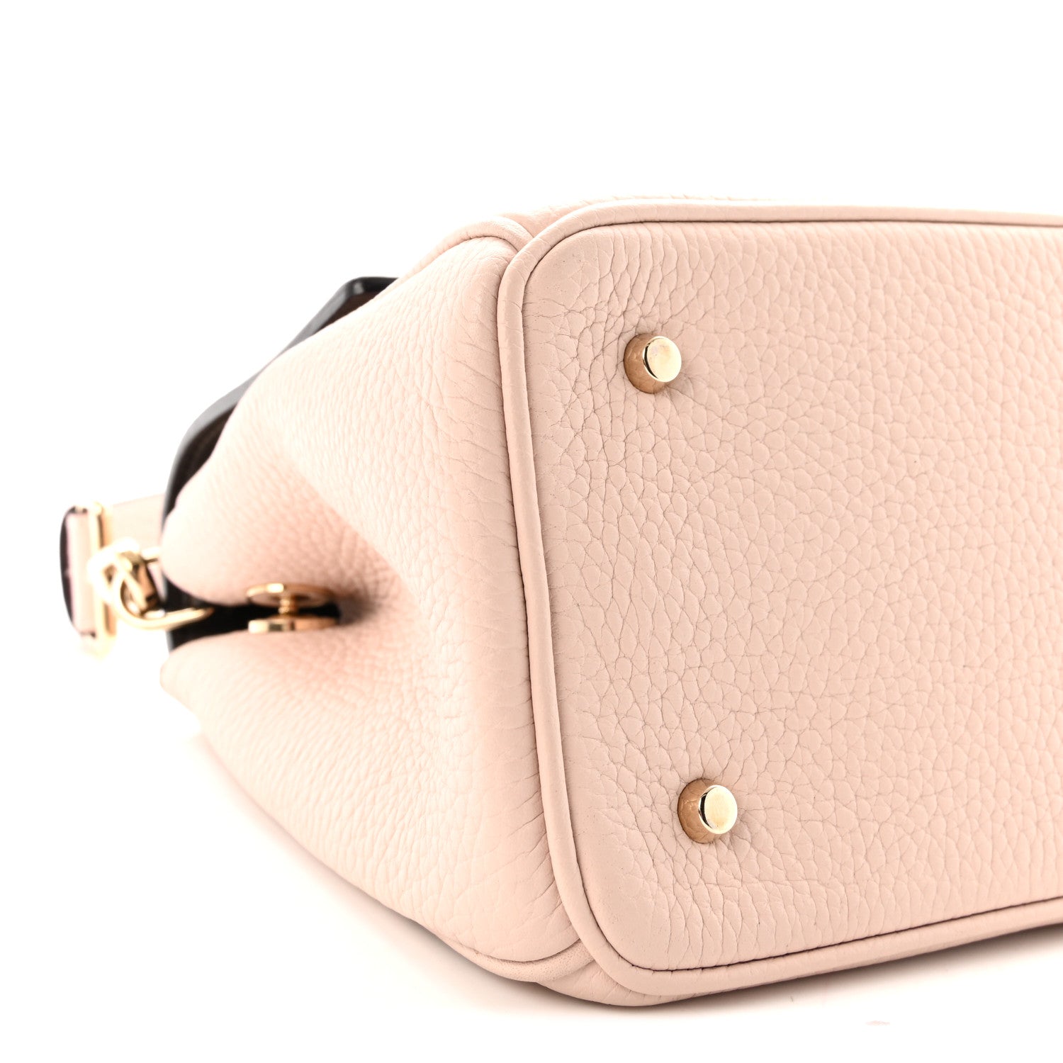 Bullcalf Mini Be Dior Flap Rose Poudre