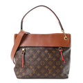 Monogram Tuileries Besace Caramel Rouge