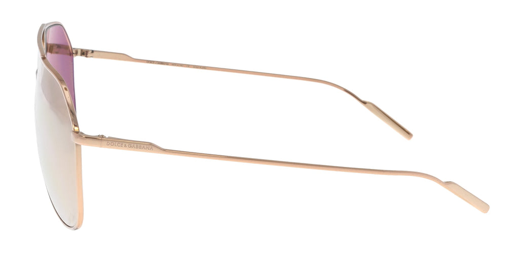 Dolce & Gabbana Gold Aviator 0DG2166 K03/5R Sunglasses