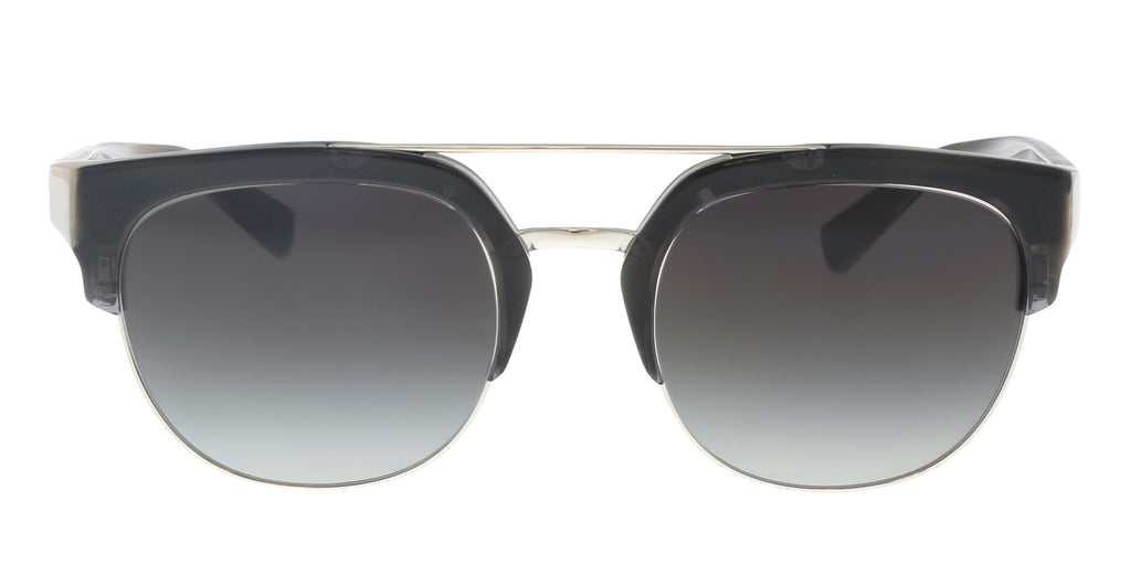 Dolce & Gabbana Brown Gradient Square DG4317 315783 Sunglasses