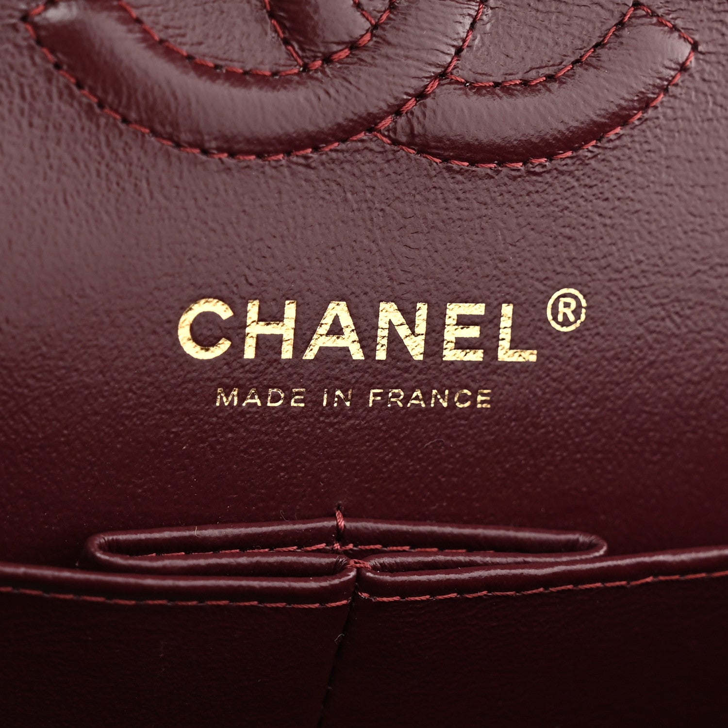 Lambskin Quilted Small Double Flap Black