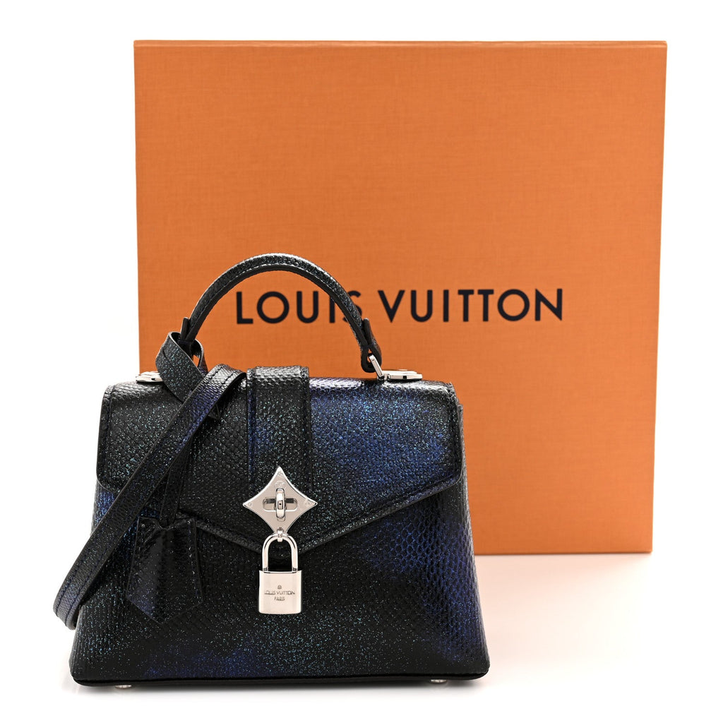 Iridescent Snakeskin Rose Des Vents Mini Blue