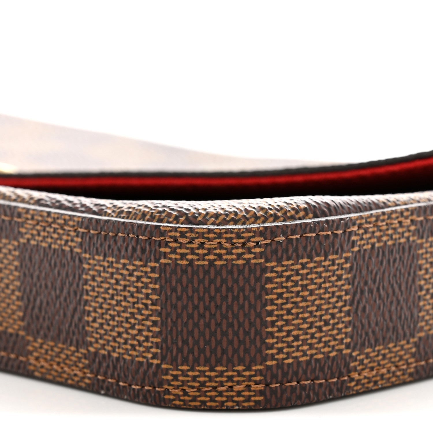 Damier Ebene Pochette Felicie Chain Wallet