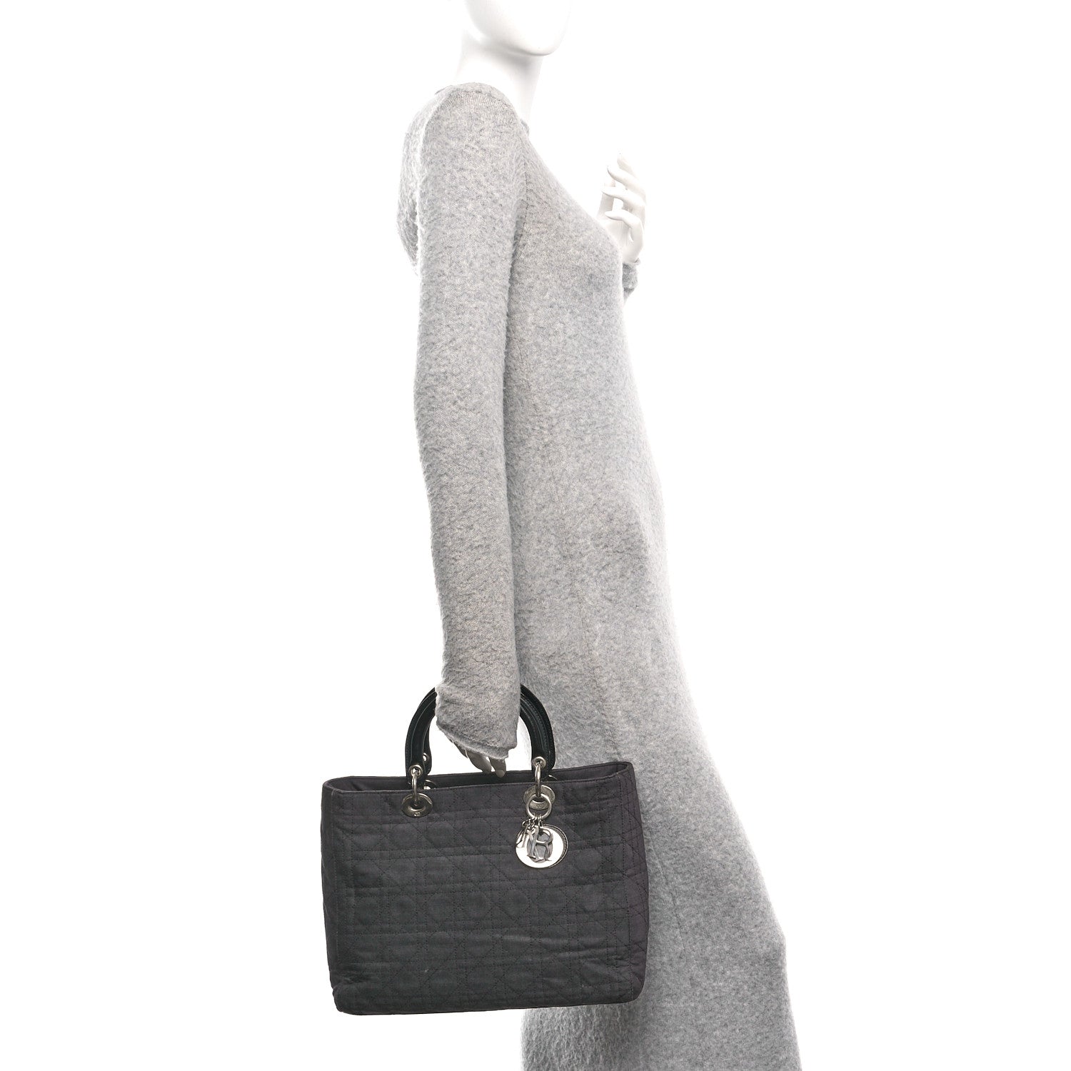 Nylon Cannage Large Lady Dior