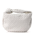 Nappa Intrecciato Teen Jodie Hobo White