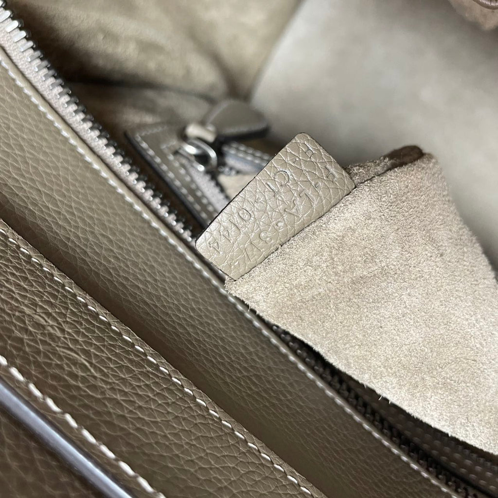 Celine Luggage Medium Tote Gray 2014