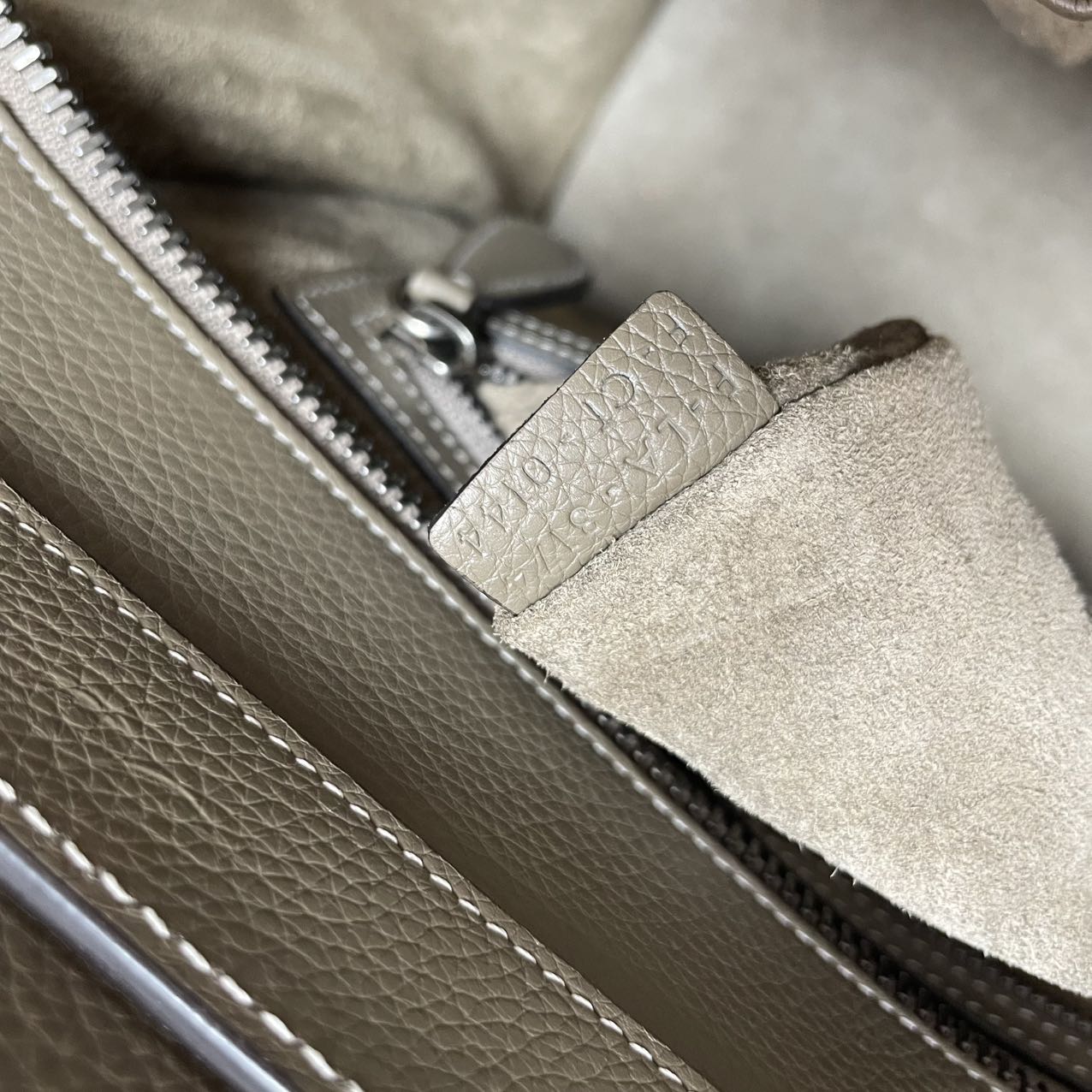 Celine Luggage Medium Tote Gray 2014